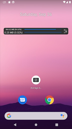 Run android online APK Average data usage widget [small, no ads] from MyAndroid or emulate Average data usage widget [small, no ads] using MyAndroid